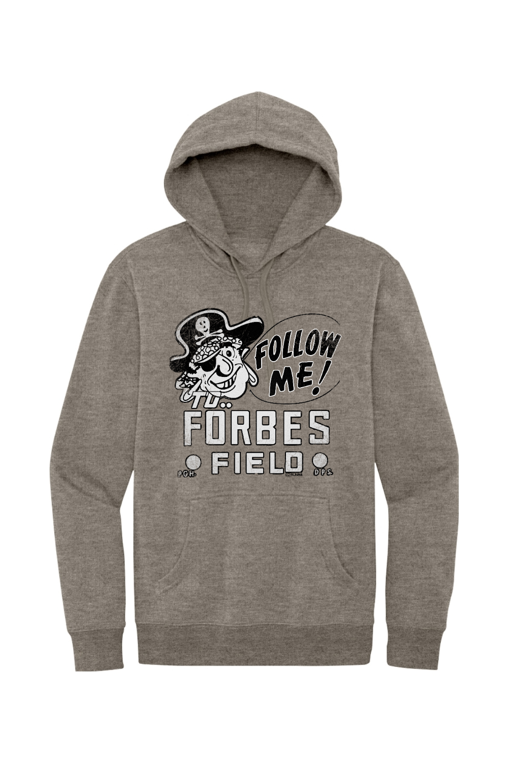 Follow Me to Forbes Field - Fleece Hoodie - Yinzylvania