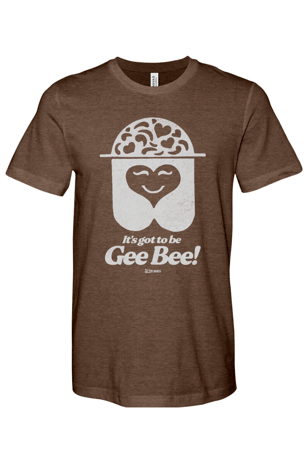 Gee Bee - Bella + Canvas Heathered Jersey Tee - Yinzylvania