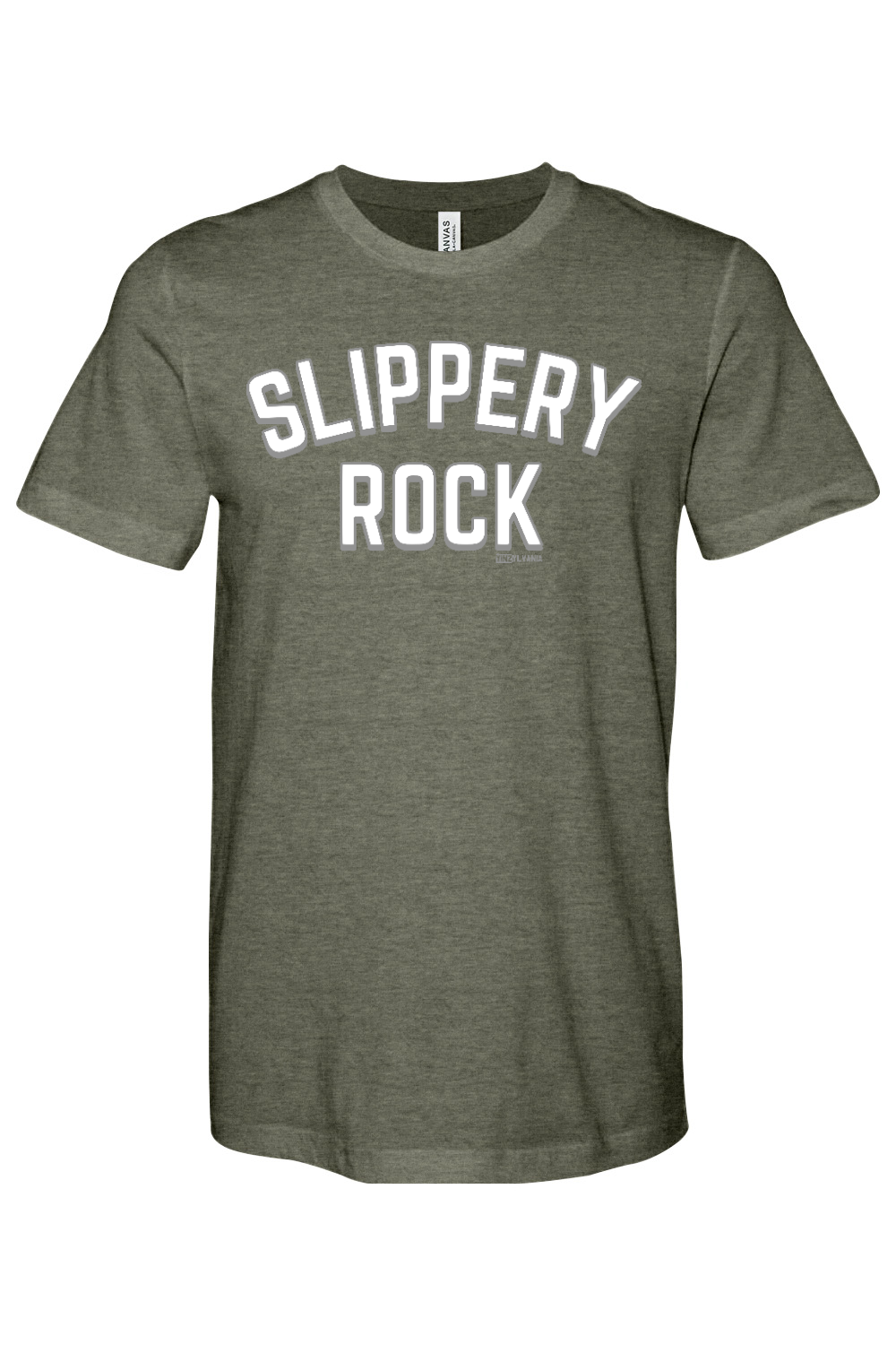 Slippery Rock - Bella + Canvas Jersey Tee - Yinzylvania