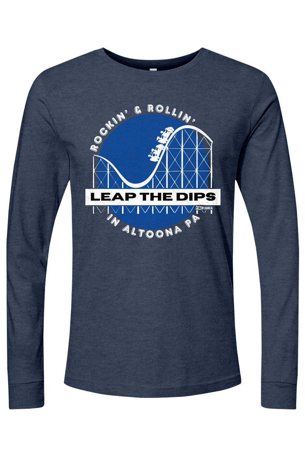 Leap the Dips - Altoona, PA - Long Sleeve Tee - Yinzylvania