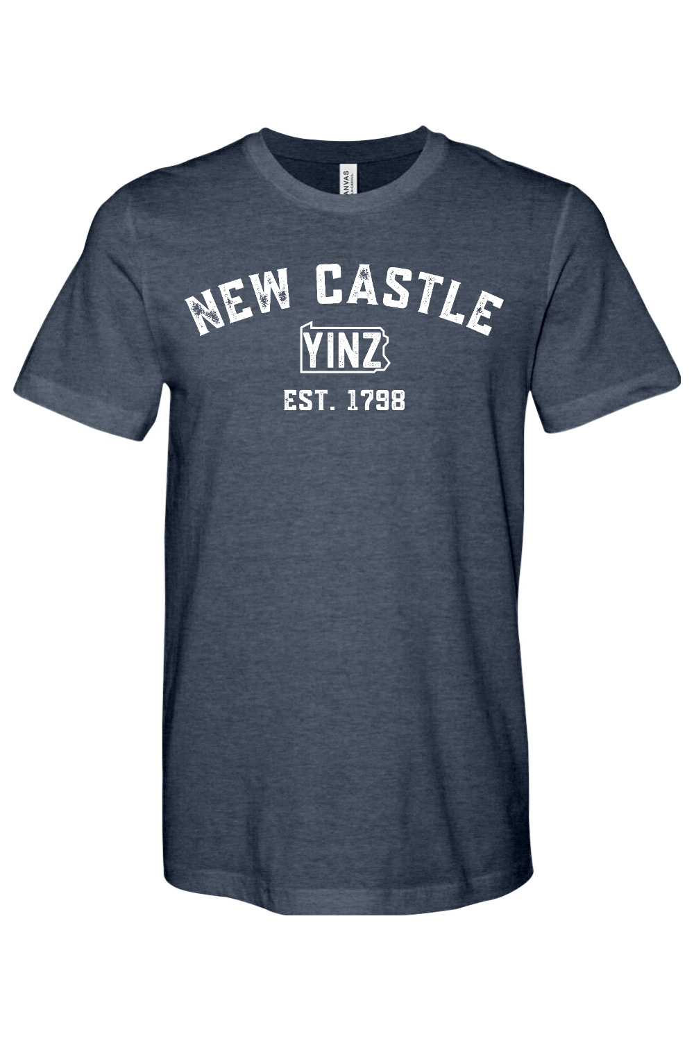 New Castle Yinzylvania Bella + Canvas Jersey Tee - Yinzylvania