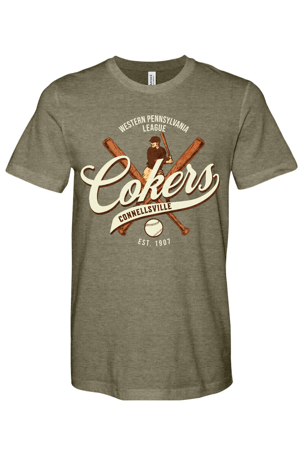 Connellsville Cokers Baseball - 1907 - Yinzylvania
