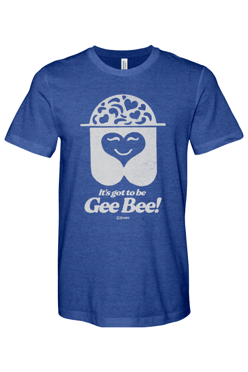 Gee Bee - Bella + Canvas Heathered Jersey Tee - Yinzylvania
