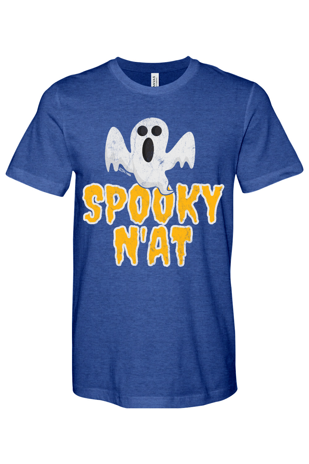 Spooky N'at - Bella + Canvas Heathered Jersey Tee - Yinzylvania