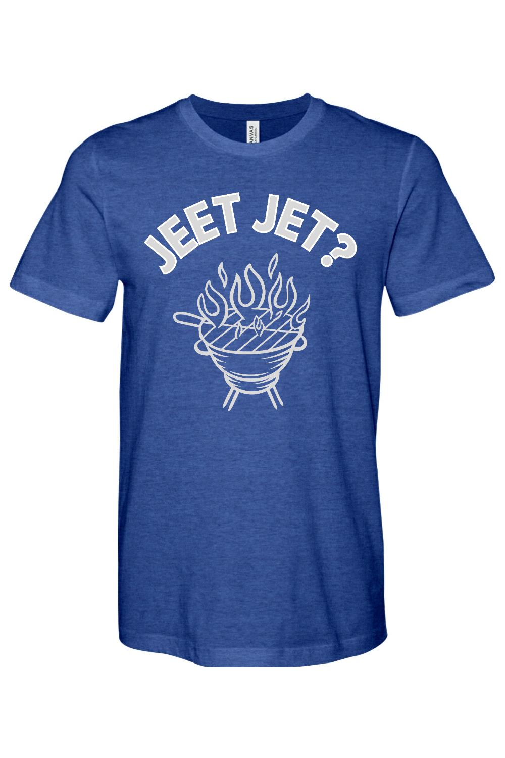 Jeet Jet? - Bella + Canvas Heathered Jersey Tee - Yinzylvania