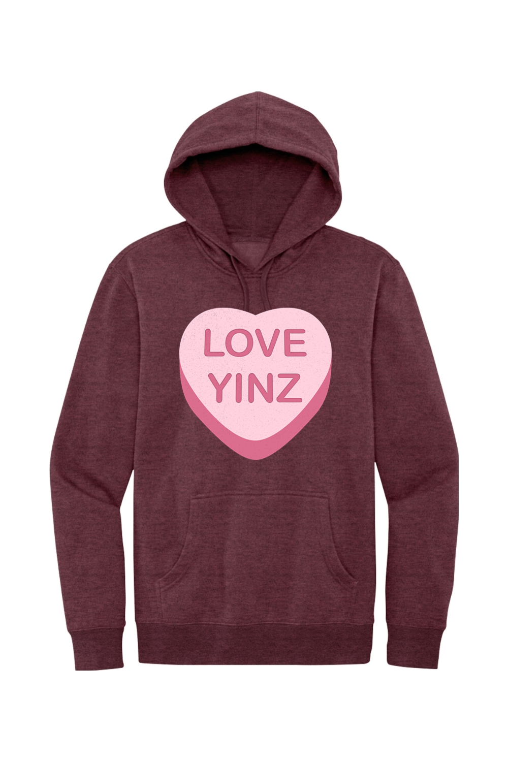 Love Yinz - Fleece Hoodie - Yinzylvania