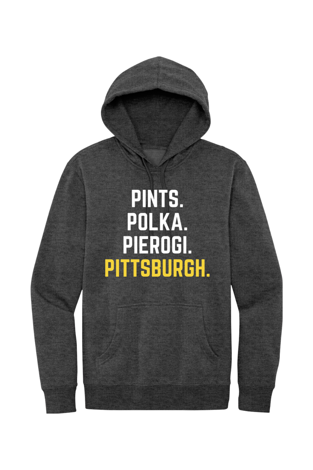 Pints Polka Pierogi Pittsburgh - Fleece Hoodie - Yinzylvania