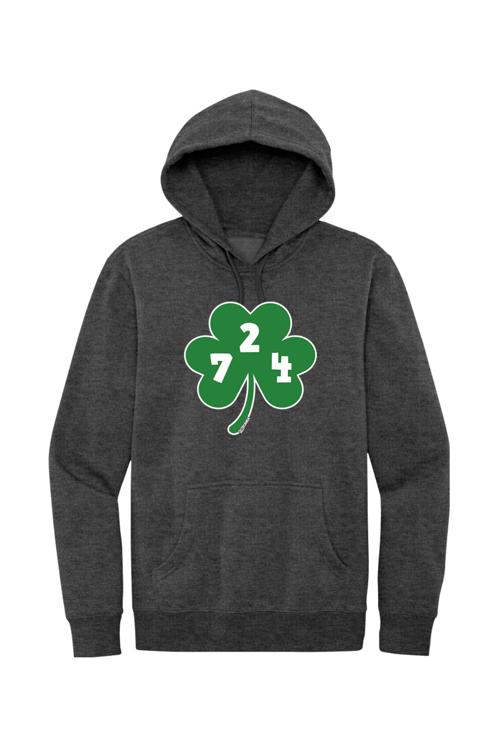 724 Shamrock - Fleece Hoodie - Yinzylvania