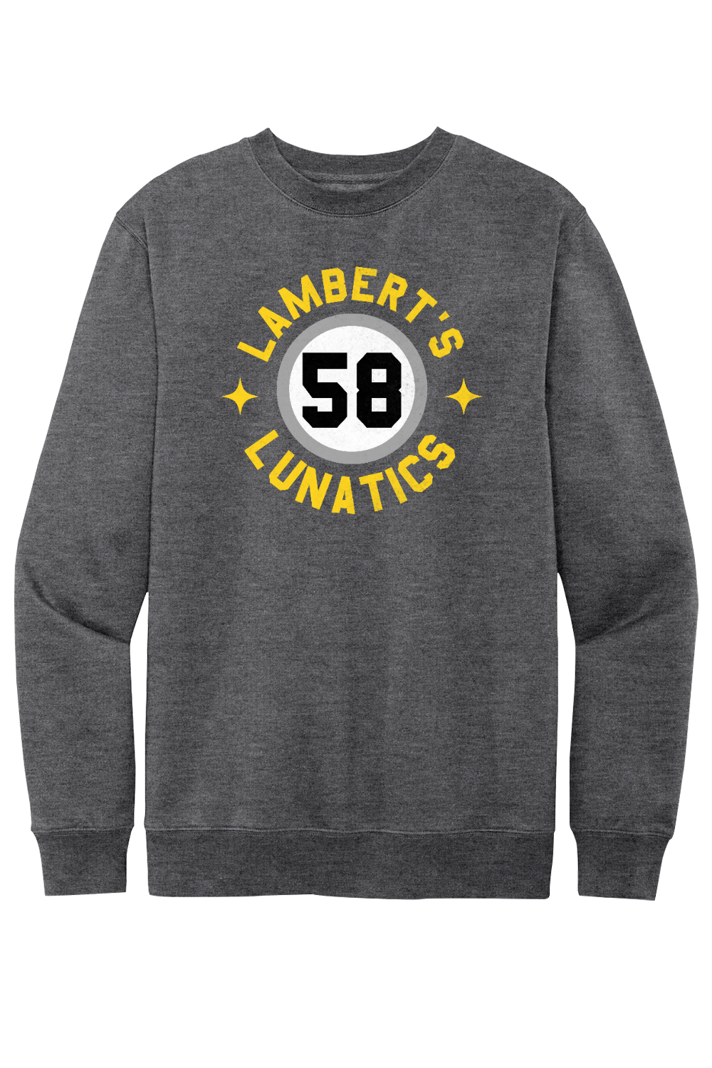 Lambert's Lunatics - Fleece Crewneck Sweatshirt - Yinzylvania