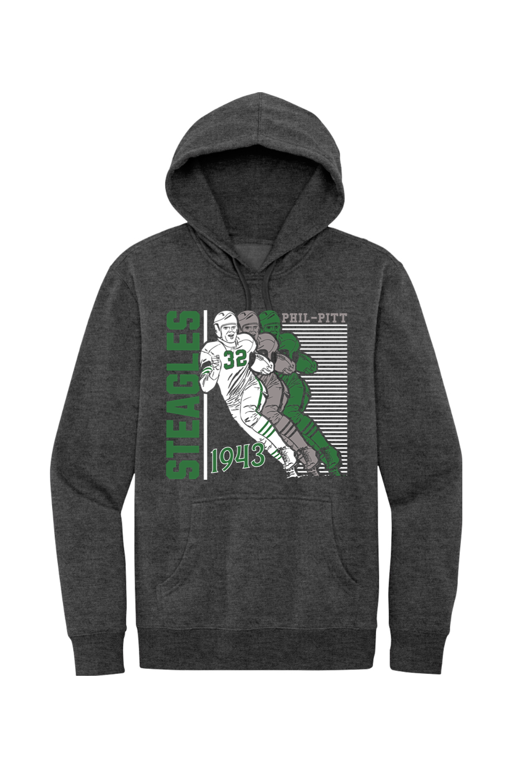 Phil-Pitt Steagles Football - 1943 - Fleece Hoodie - Yinzylvania