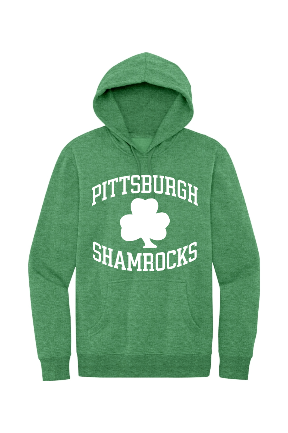 Pittsburgh Shamrocks Hockey - Fleece Hoodie - Yinzylvania
