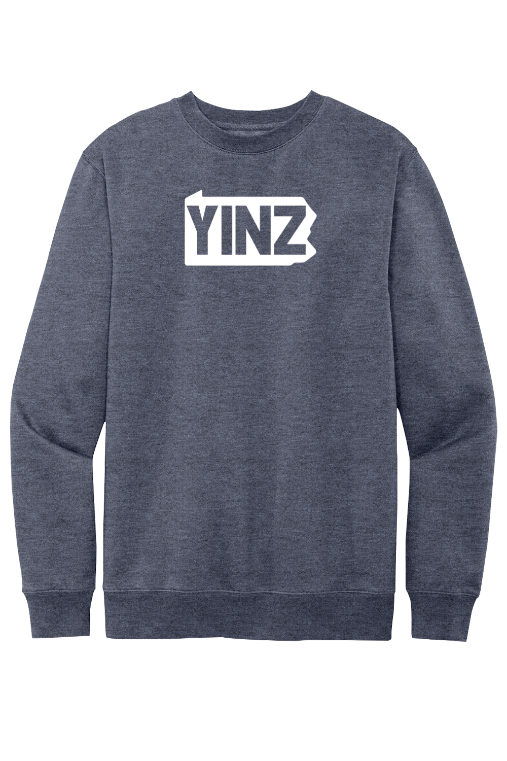 Yinzylvania Logo - Fleece Crewneck Sweatshirt - Yinzylvania