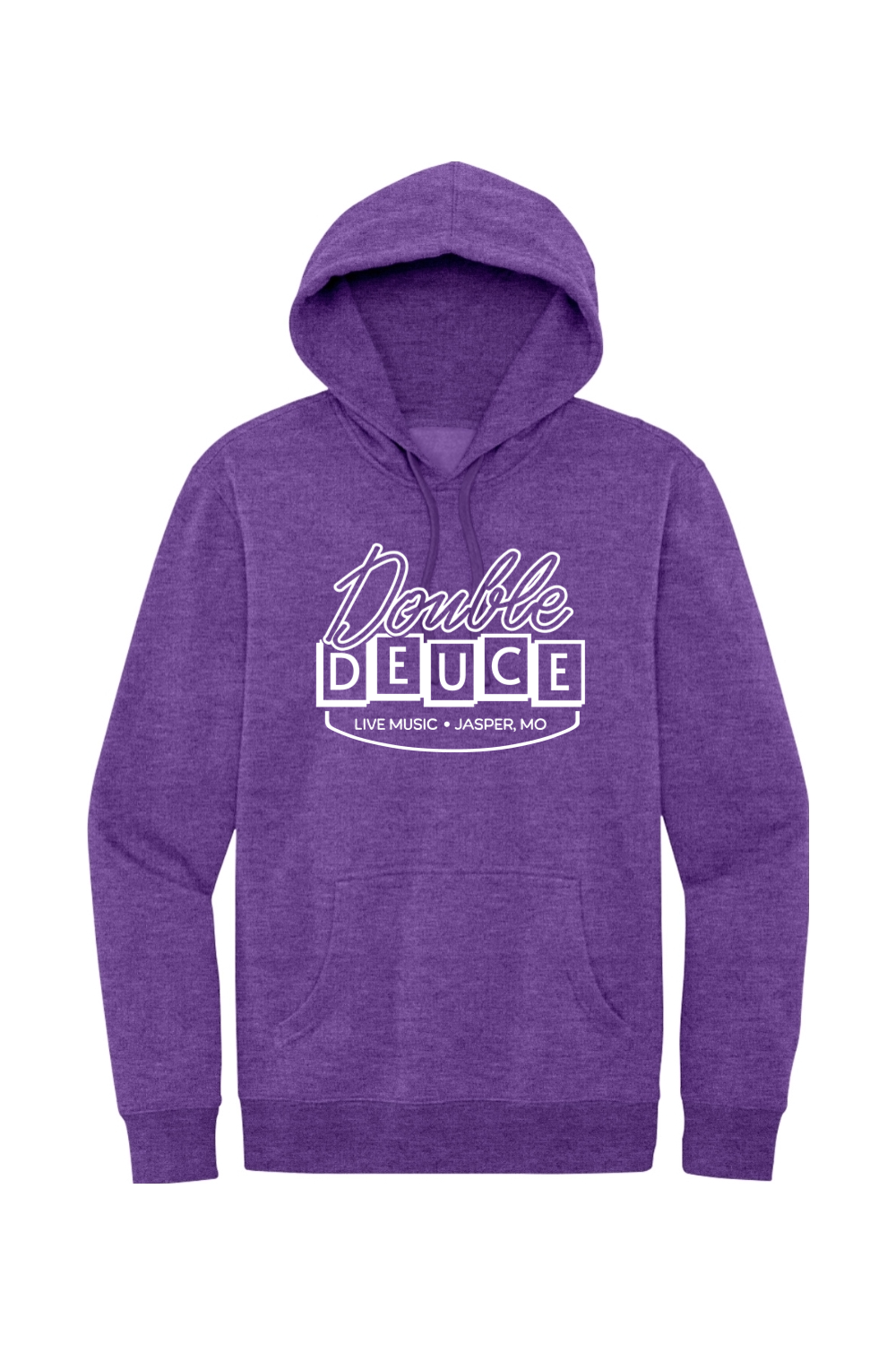 Double Deuce - Live Music Bar (Road House) - Fleece Hoodie - Yinzylvania