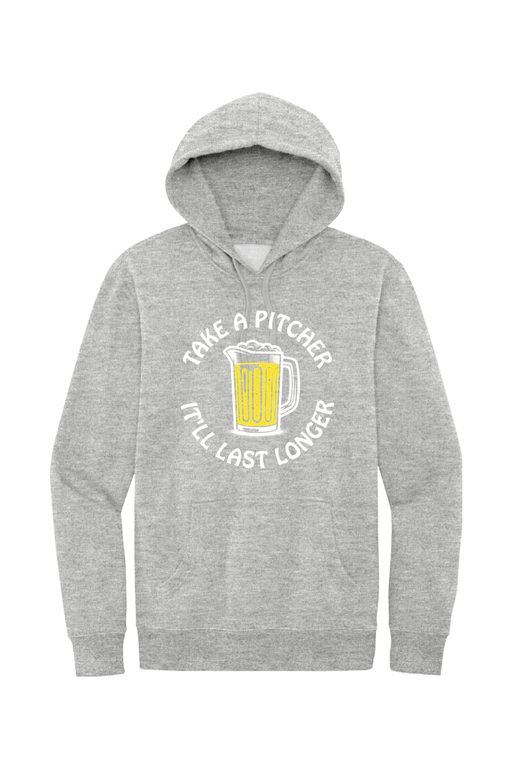 Take a Pitcher, It'll Last Longer - Fleece Hoodie - Yinzylvania