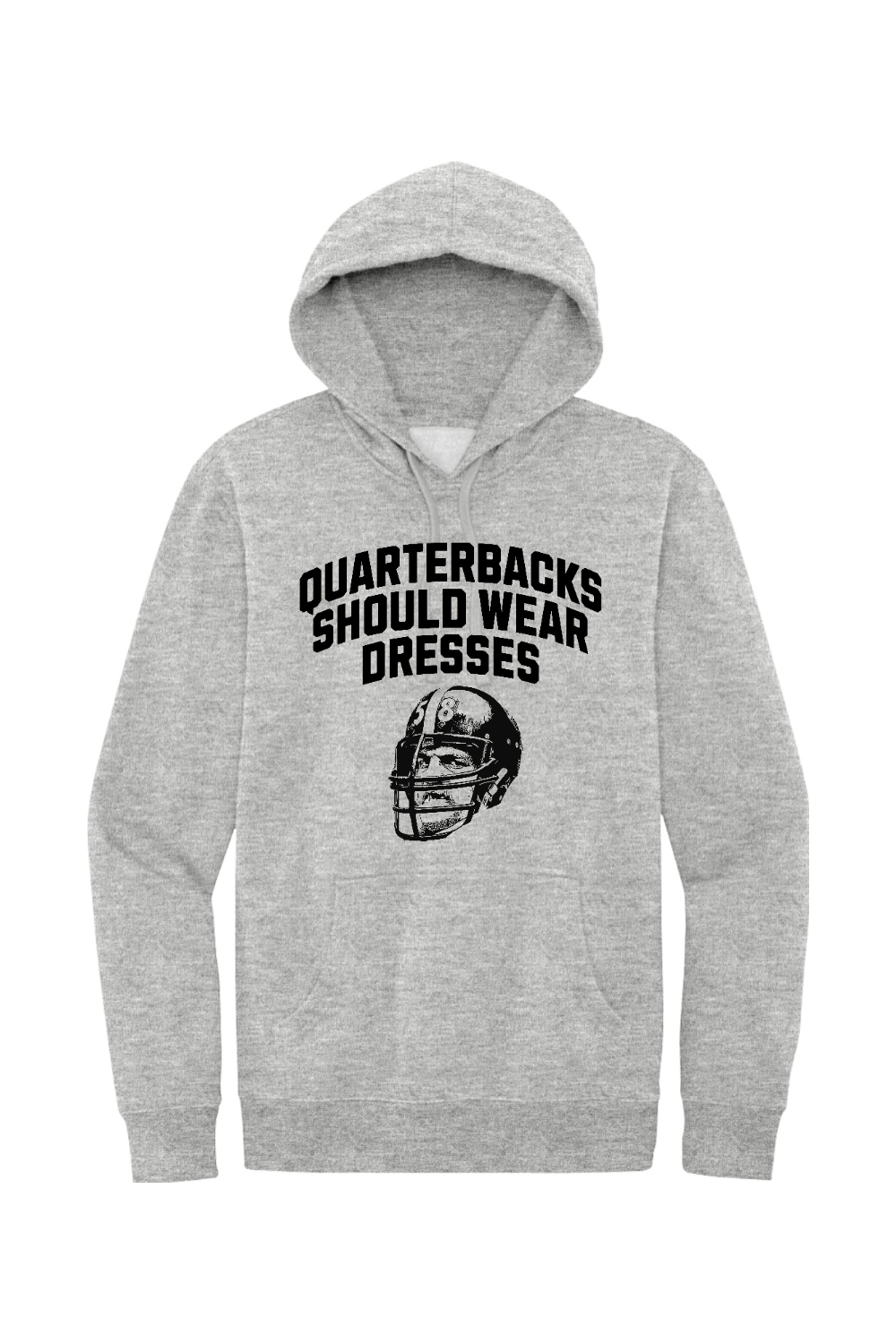 Quarterbacks Should Wear Dresses - Fleece Hoodie - Yinzylvania