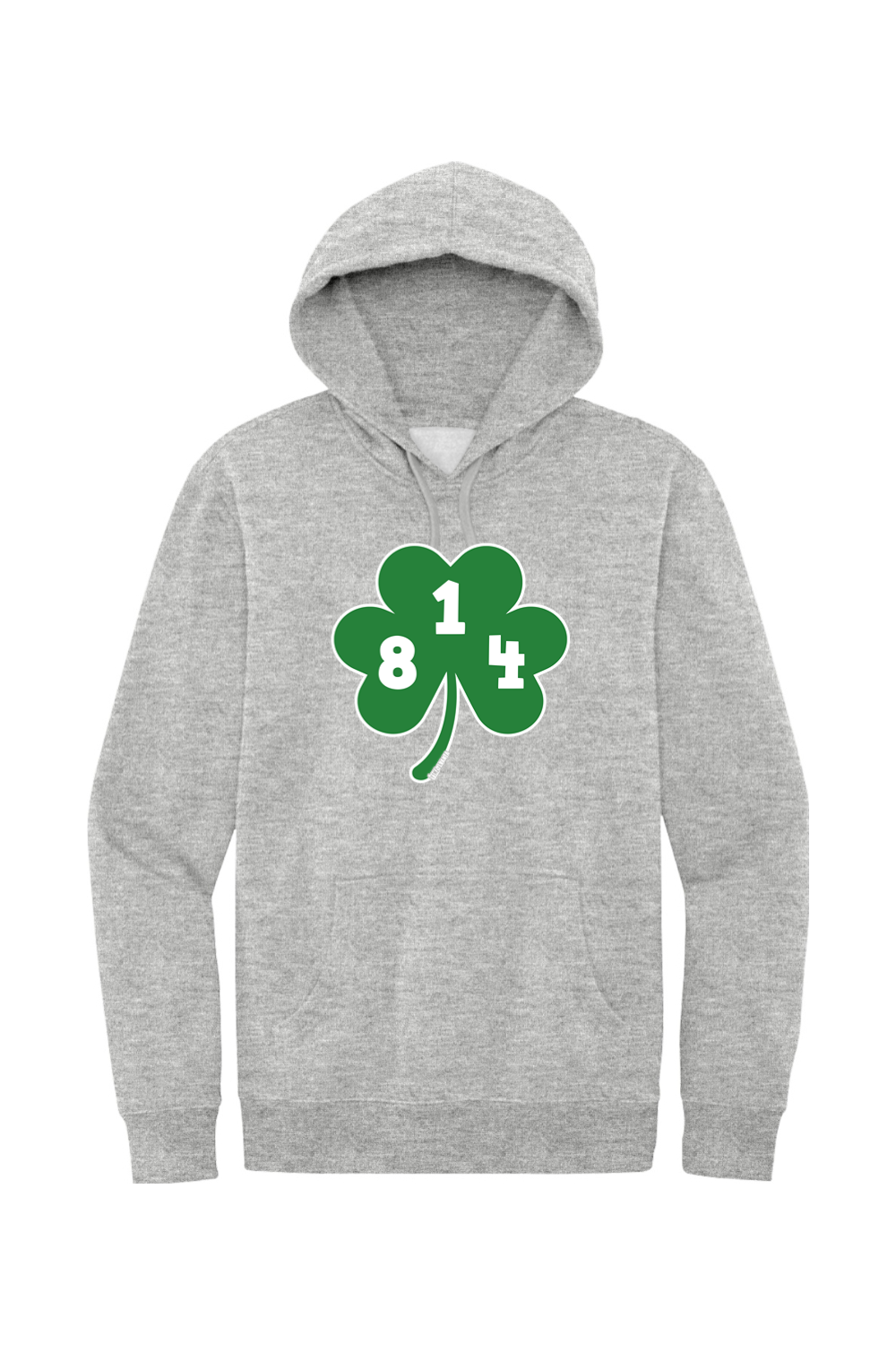 814 Shamrock - Fleece Hoodie - Yinzylvania