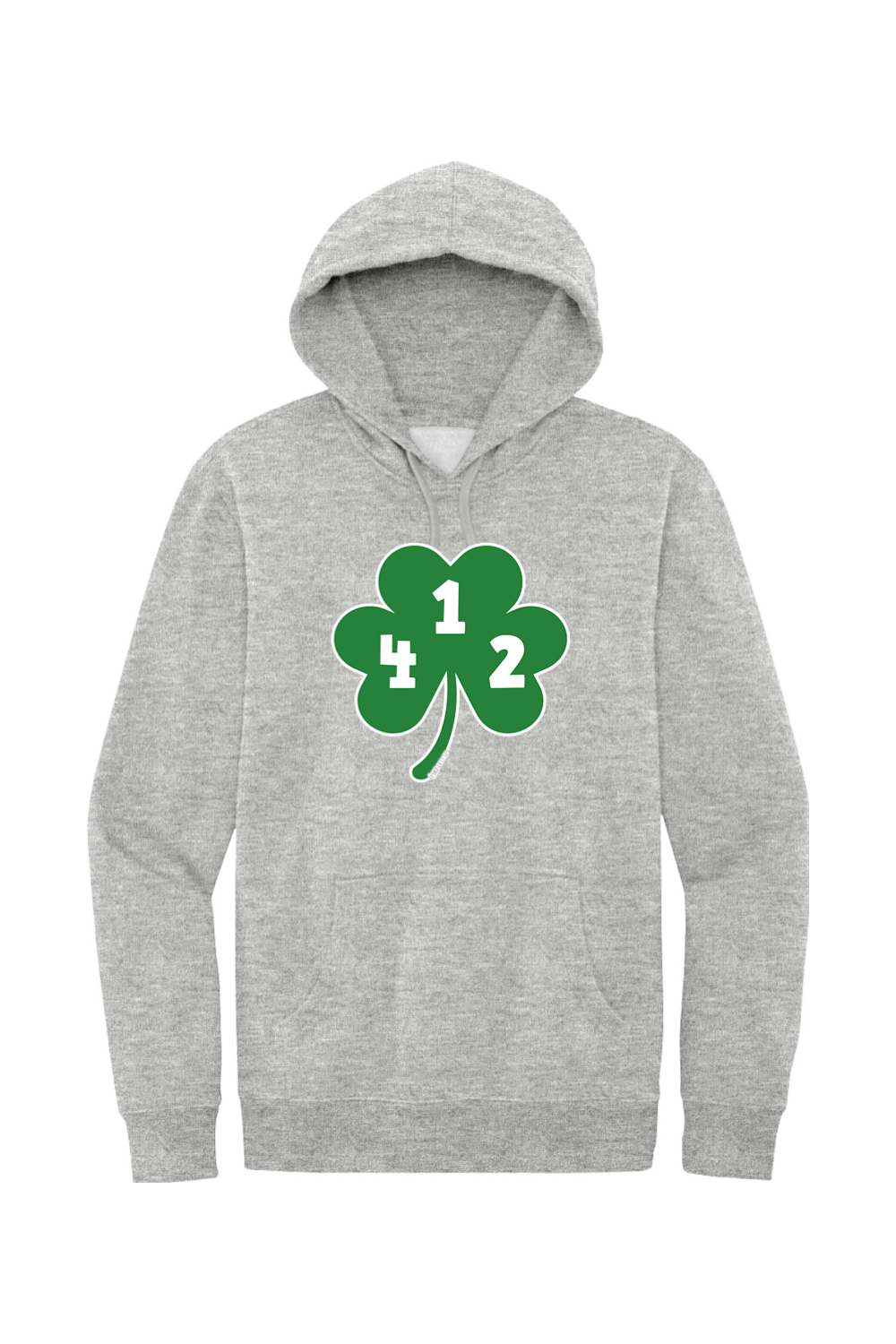 412 Shamrock - Fleece Hoodie - Yinzylvania