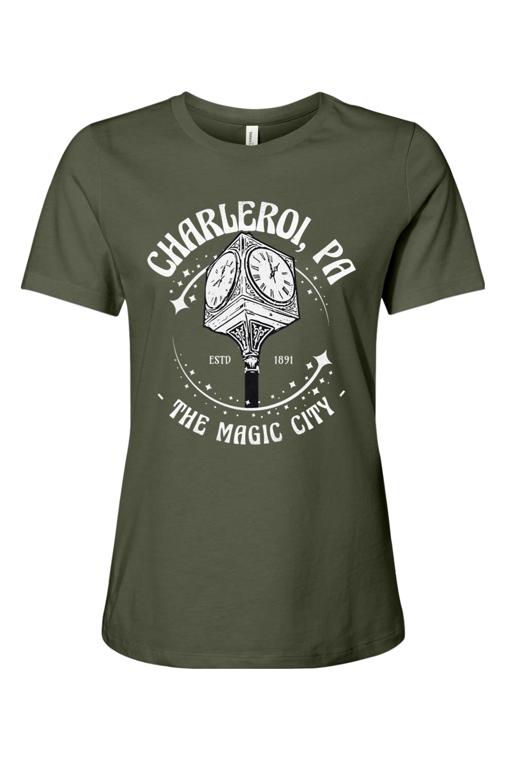 Charleroi, PA - the Magic City - Ladies Tee - Yinzylvania