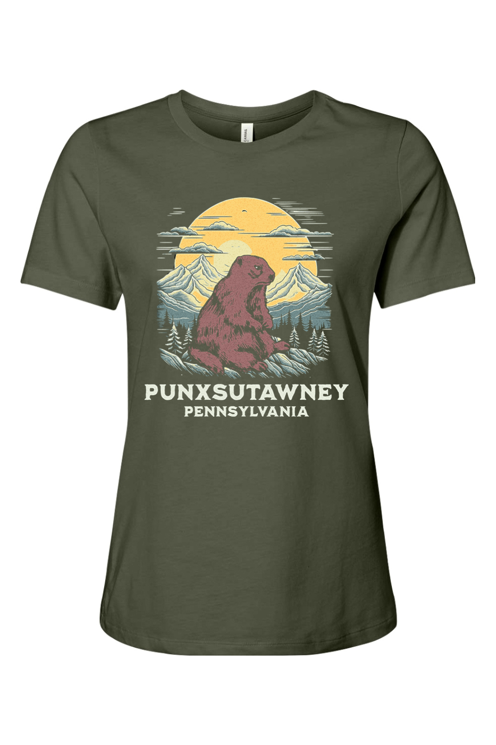 Punxsutawney Pennsylvania - Ladies Tee - Yinzylvania