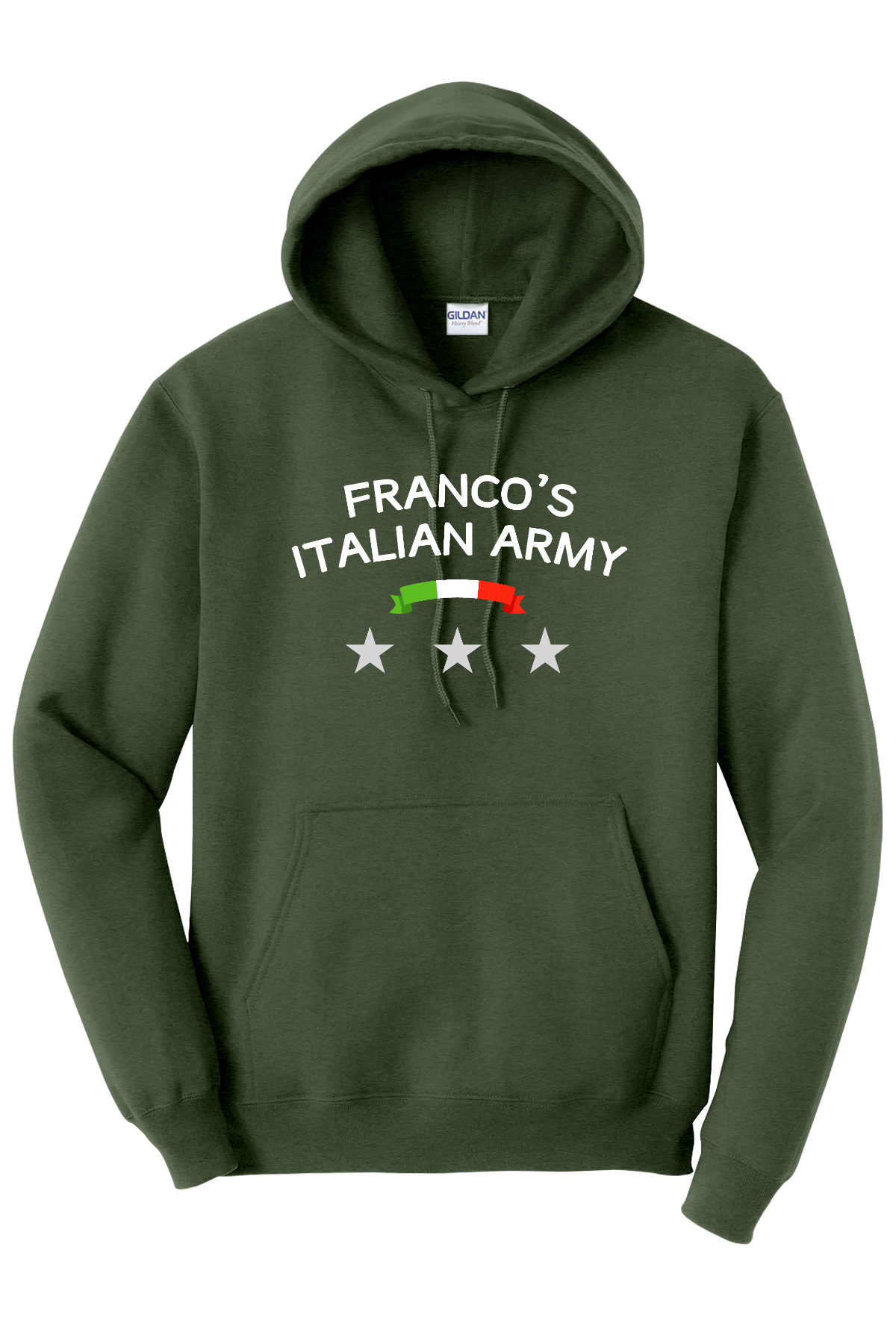 Franco's Italian Army - Gildan Heavy Blend Hooded Sweatshirt - Yinzylvania