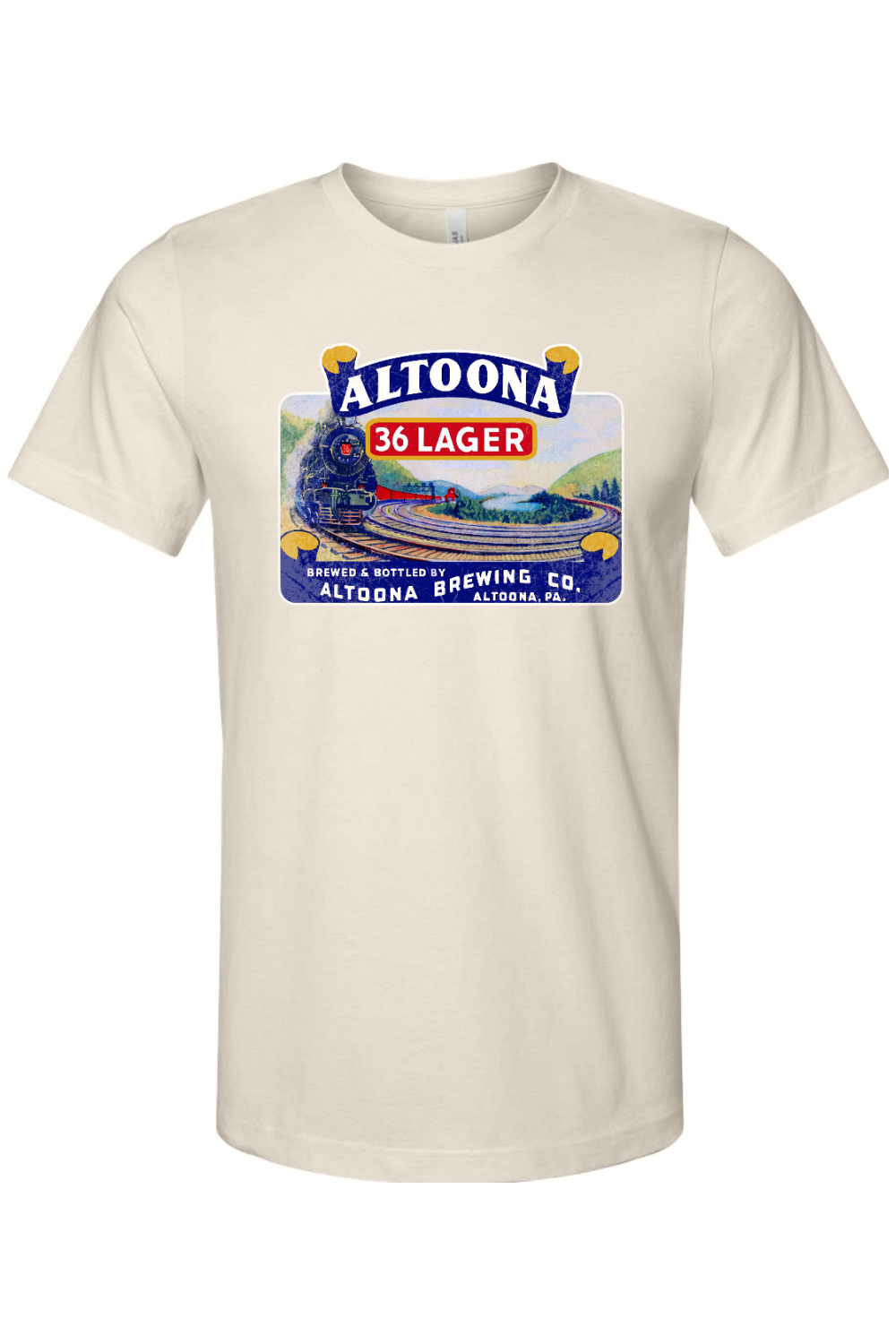 Altoona 36 Lager - Bella + Canvas Jersey Tee - Yinzylvania