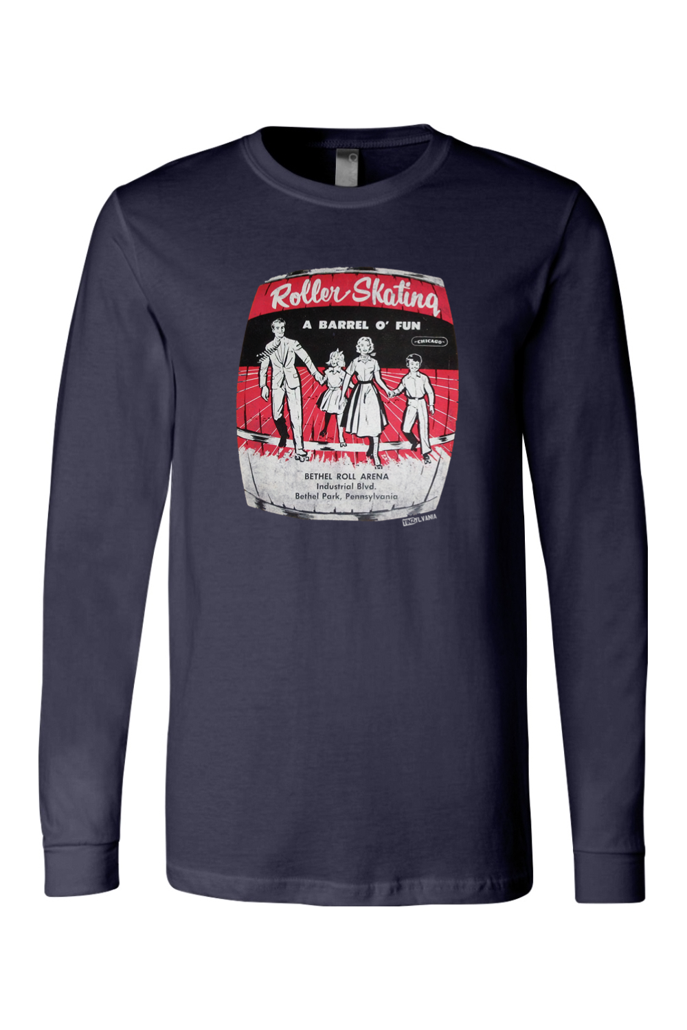 Bethel Roll Arena - Bethel Park, PA - Long Sleeve Tee - Yinzylvania
