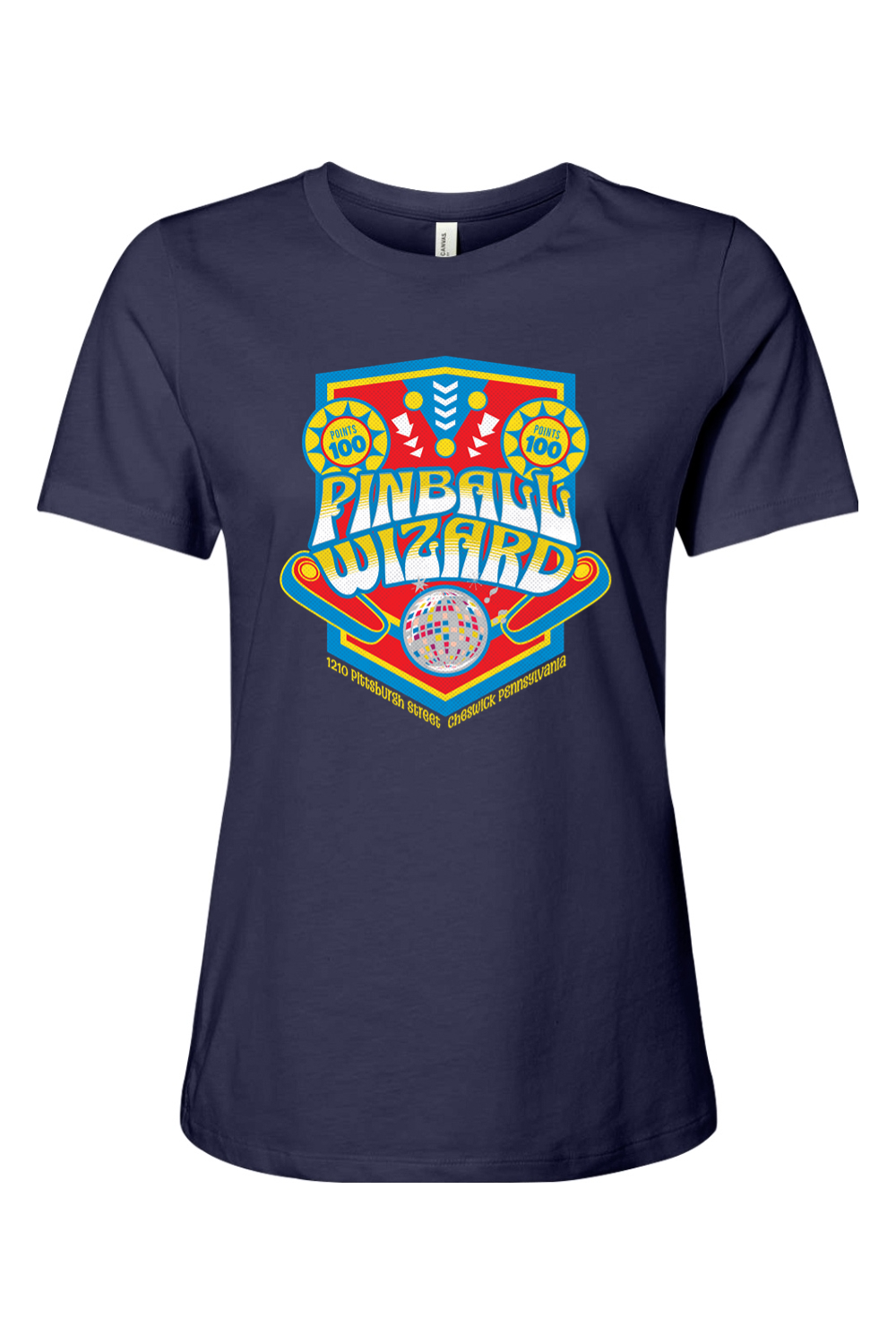 Pinball Wizard - Cheswick, PA - Ladies Tee - Yinzylvania
