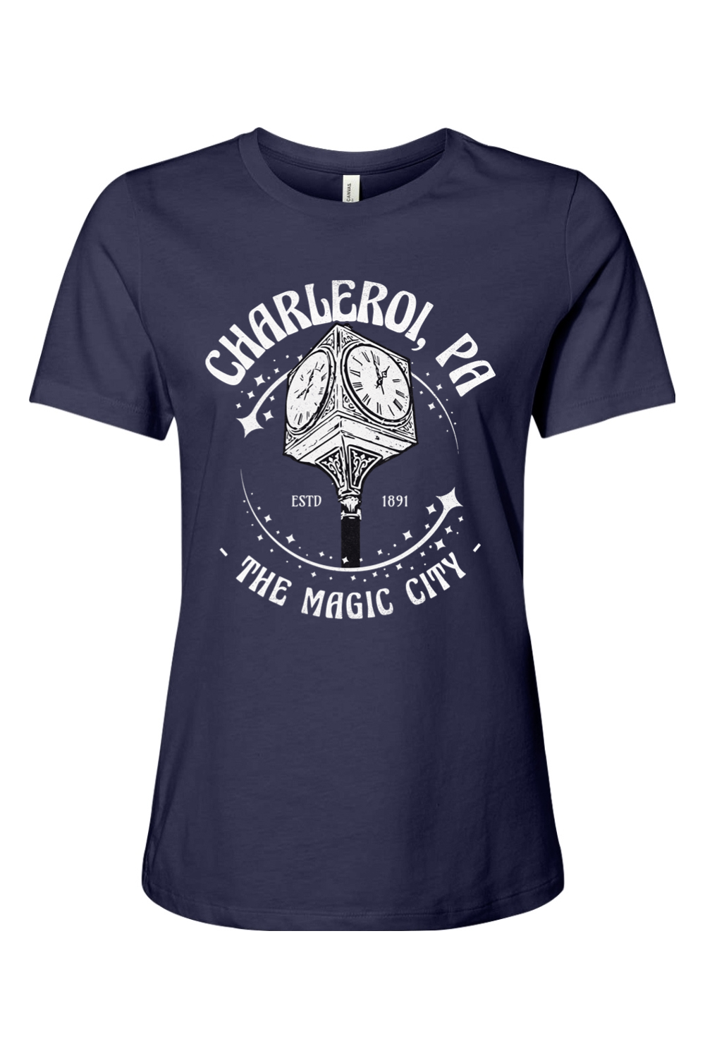 Charleroi, PA - the Magic City - Ladies Tee - Yinzylvania
