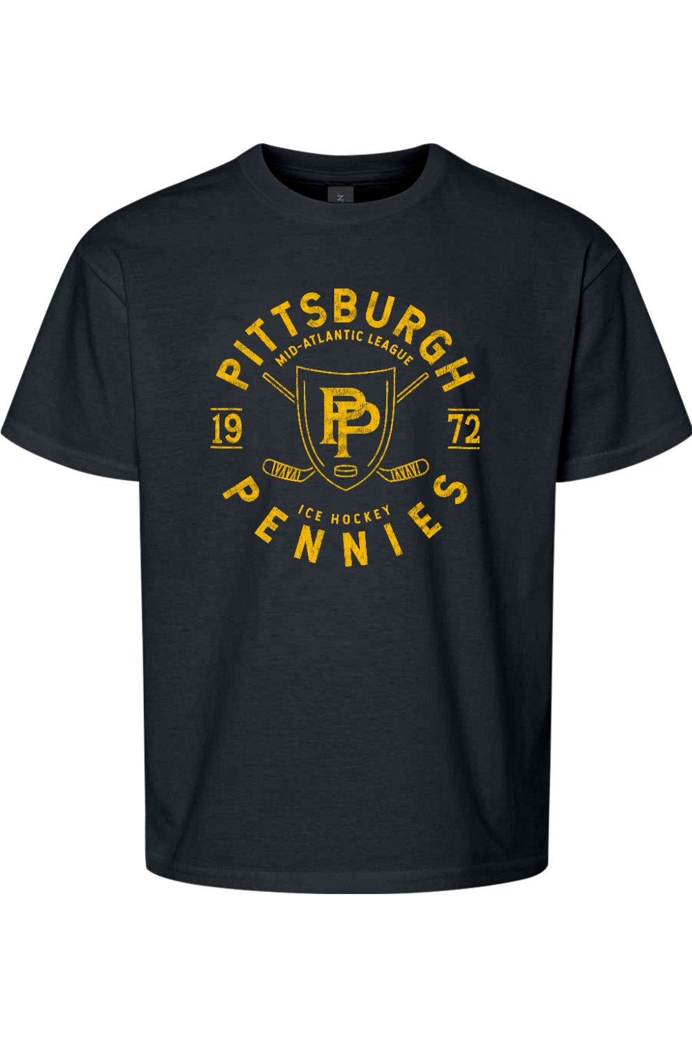 Pittsburgh Pennies Hockey - Kids Tee - Yinzylvania