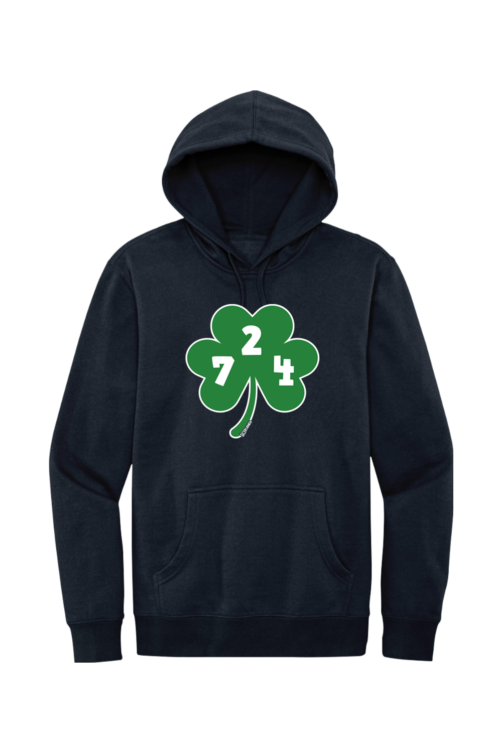 724 Shamrock - Fleece Hoodie - Yinzylvania