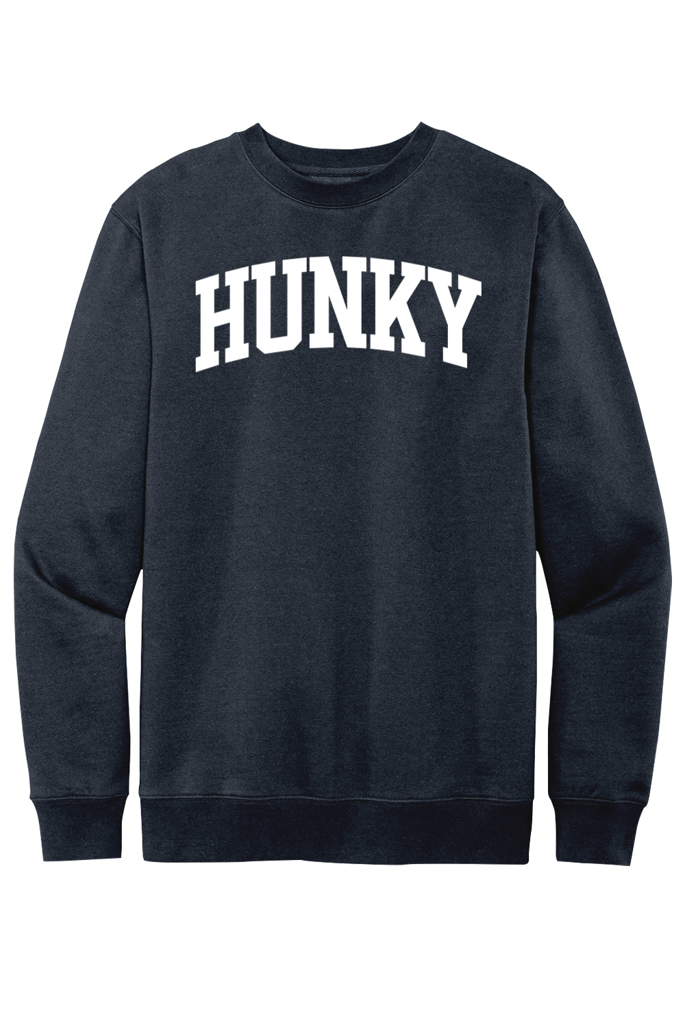 Hunky Collegiate - Fleece Crewneck Sweatshirt - Yinzylvania