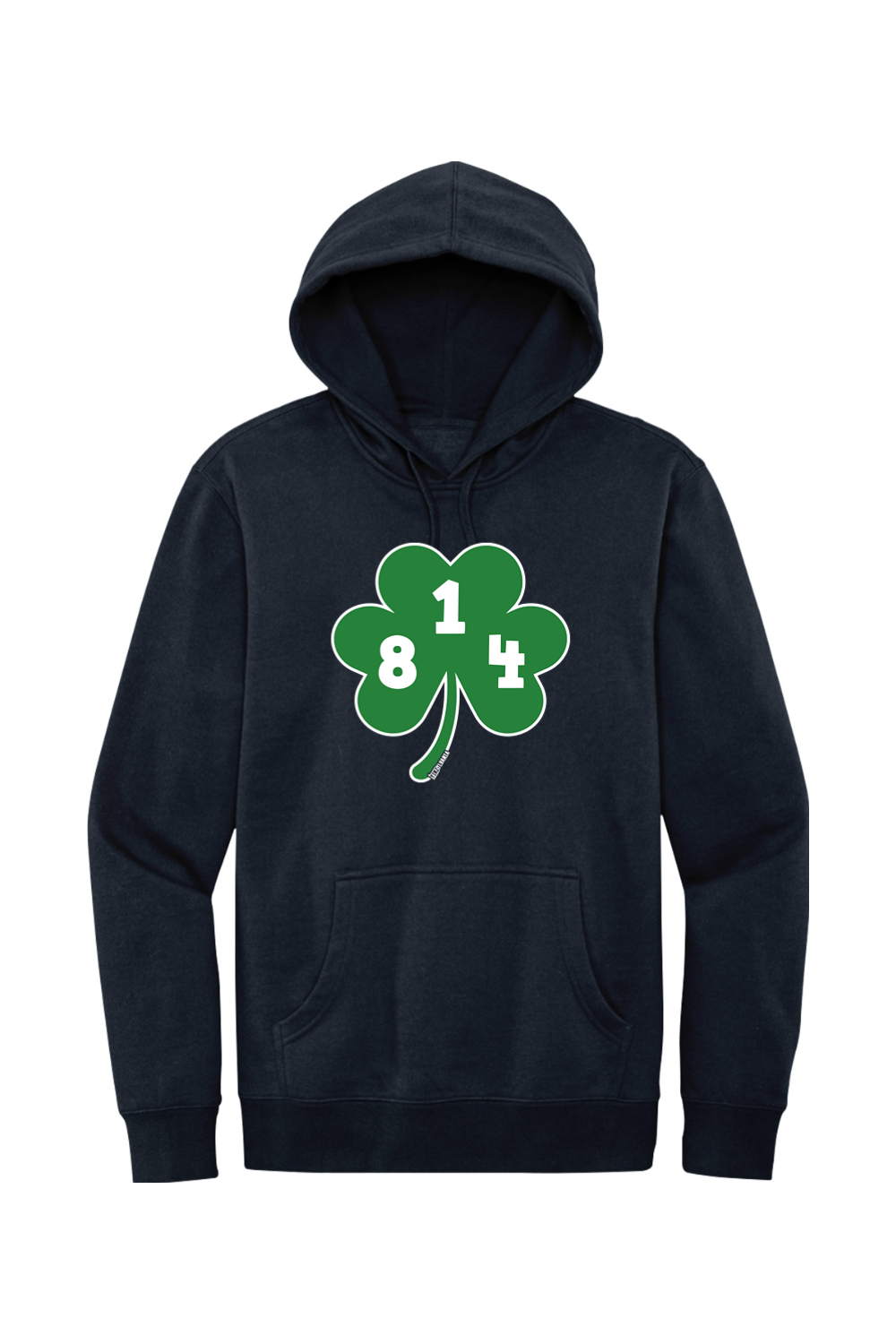 814 Shamrock - Fleece Hoodie - Yinzylvania