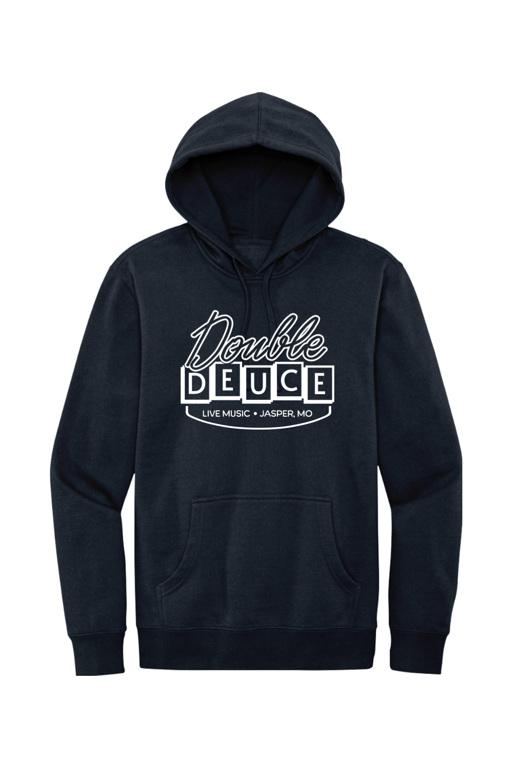Double Deuce - Live Music Bar (Road House) - Fleece Hoodie - Yinzylvania