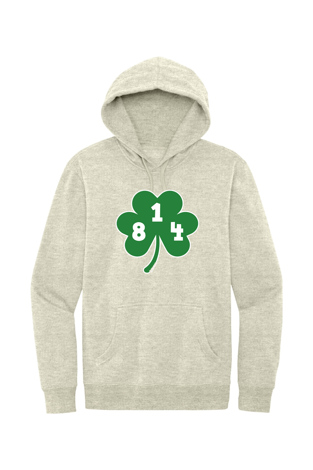 814 Shamrock - Fleece Hoodie - Yinzylvania