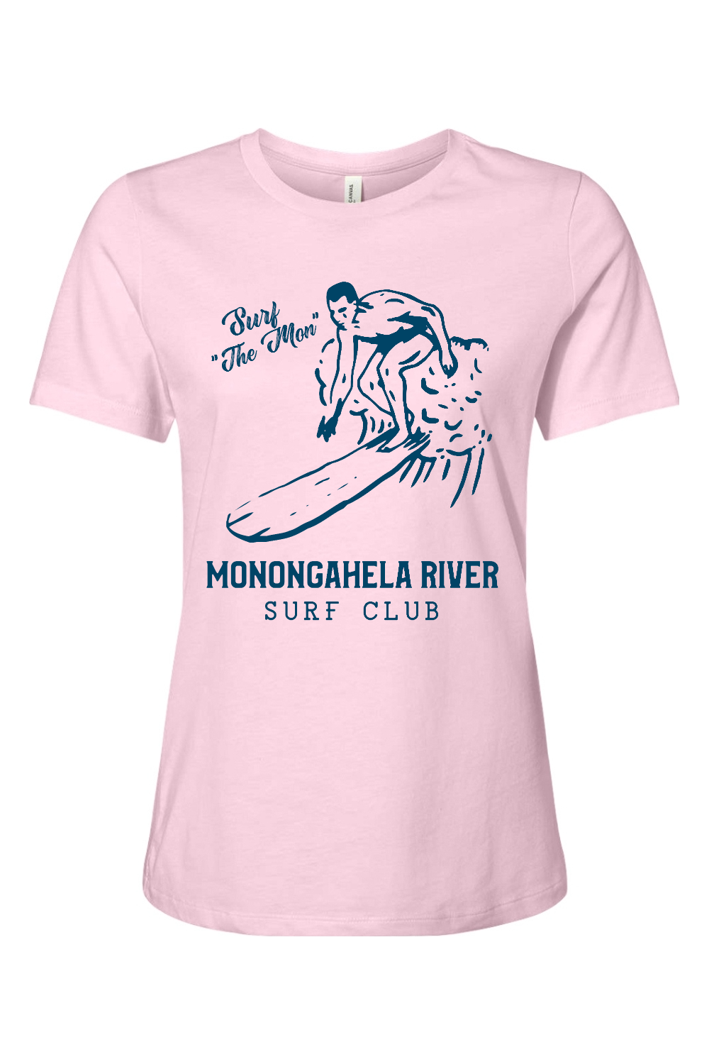 Monongahela River Surf Club - Ladies Tee - Yinzylvania