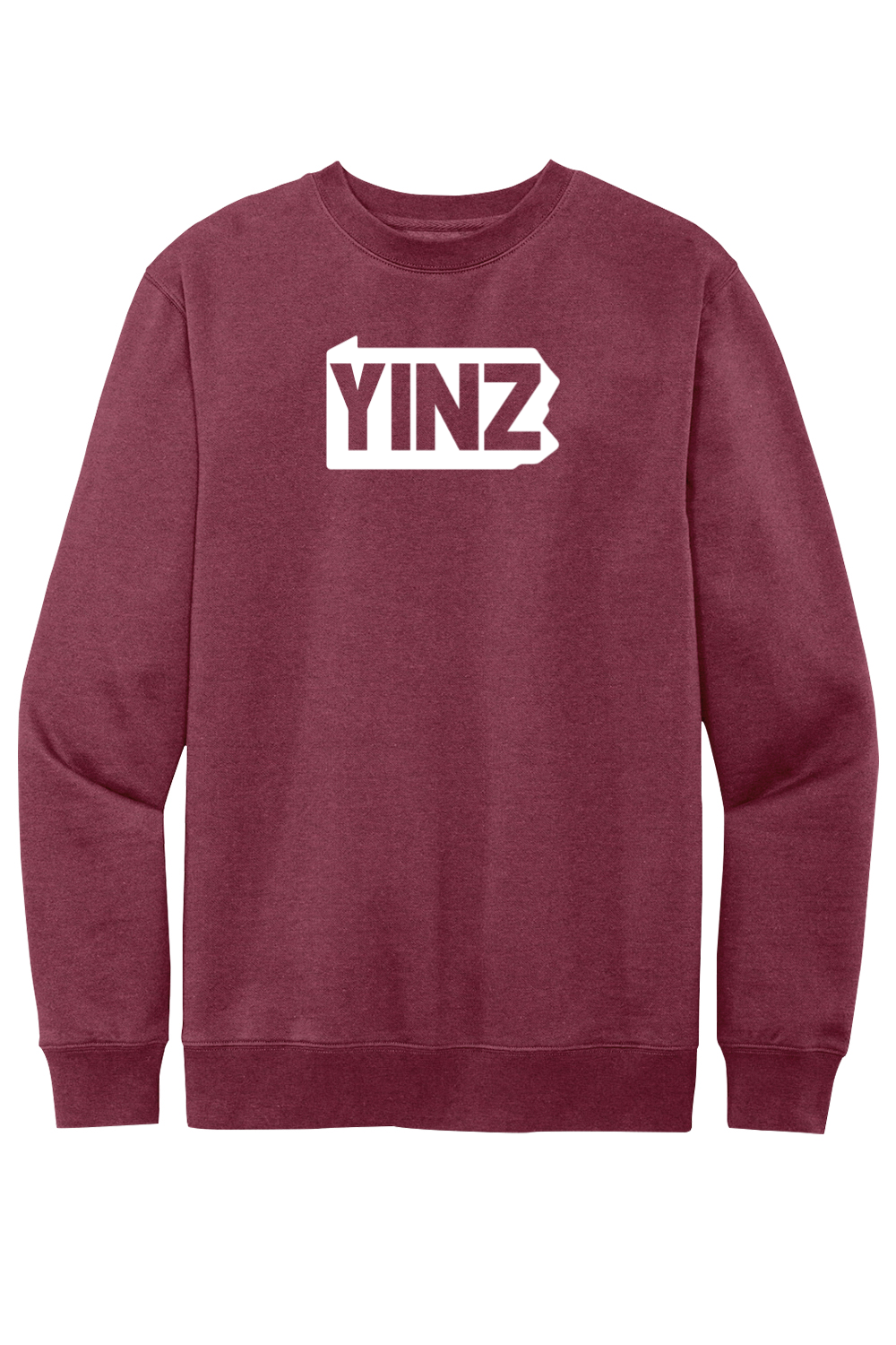 Yinzylvania Logo - Fleece Crewneck Sweatshirt - Yinzylvania