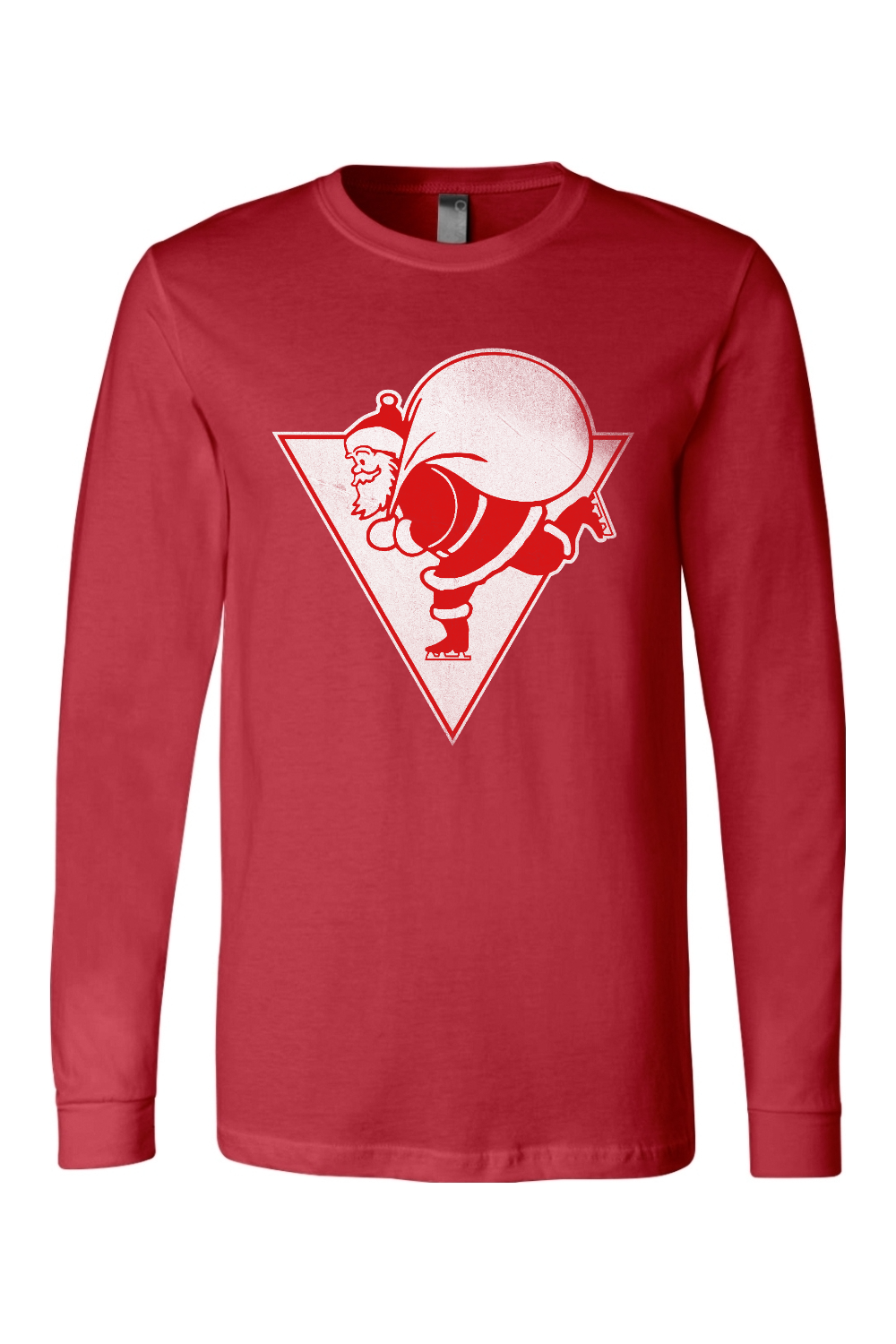 Santa Skates - Long Sleeve Tee - Yinzylvania