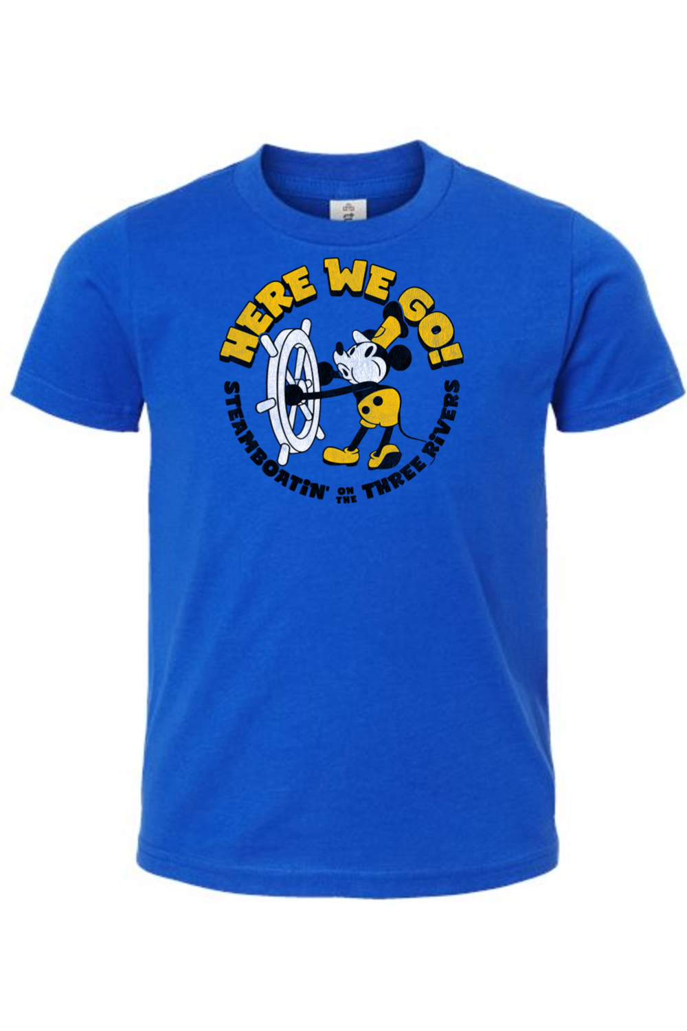 Steamboatin' on the Three Rivers - Youth Tee - Yinzylvania
