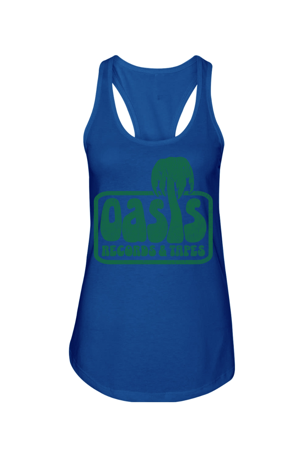 Oasis Records & Tapes - Ladies Racerback Tank - Yinzylvania