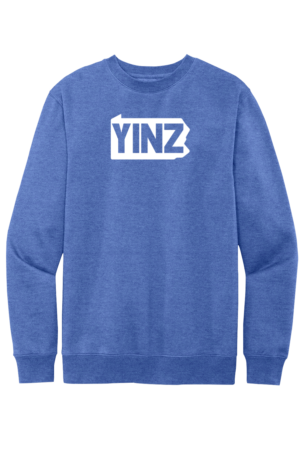 Yinzylvania Logo - Fleece Crewneck Sweatshirt - Yinzylvania