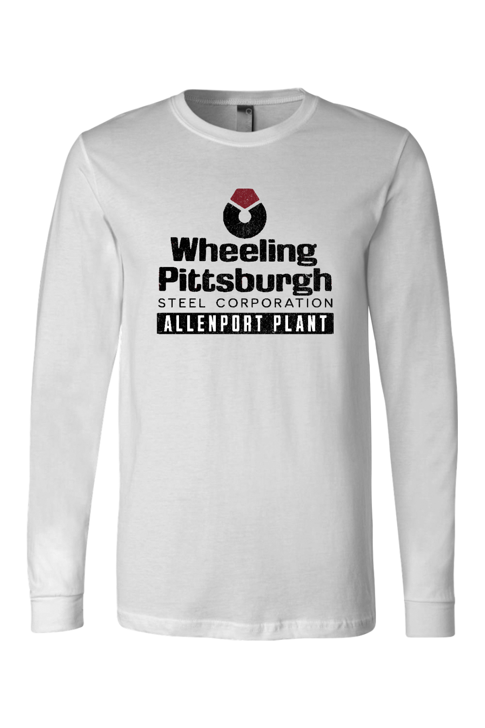 Wheeling Pittsburgh Steel - Allenport Plant - Long Sleeve Tee - Yinzylvania