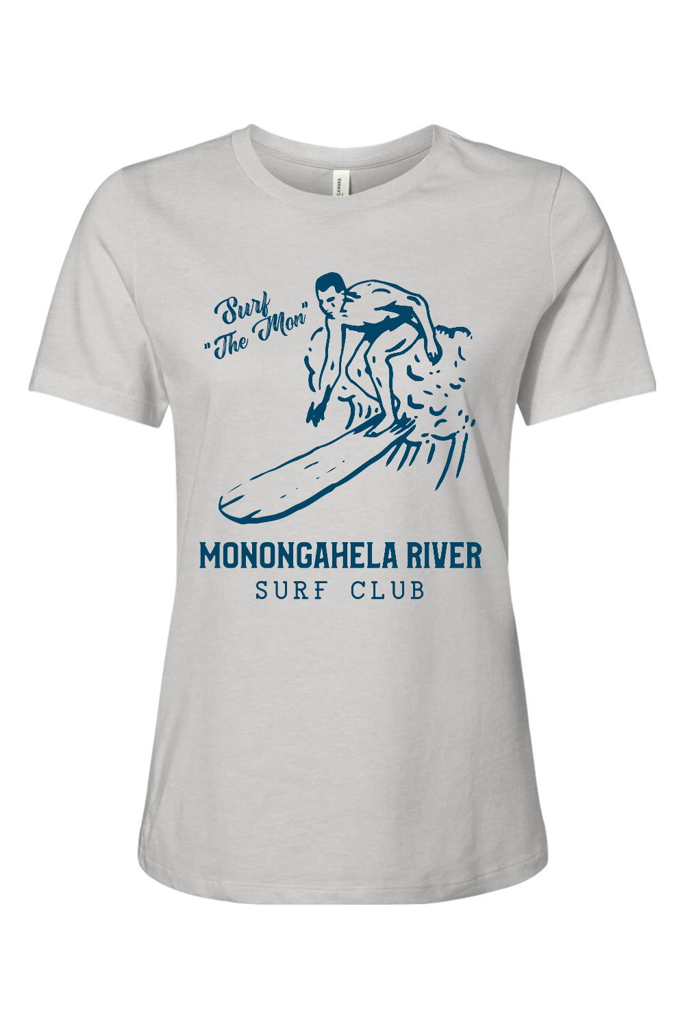 Monongahela River Surf Club - Ladies Tee - Yinzylvania