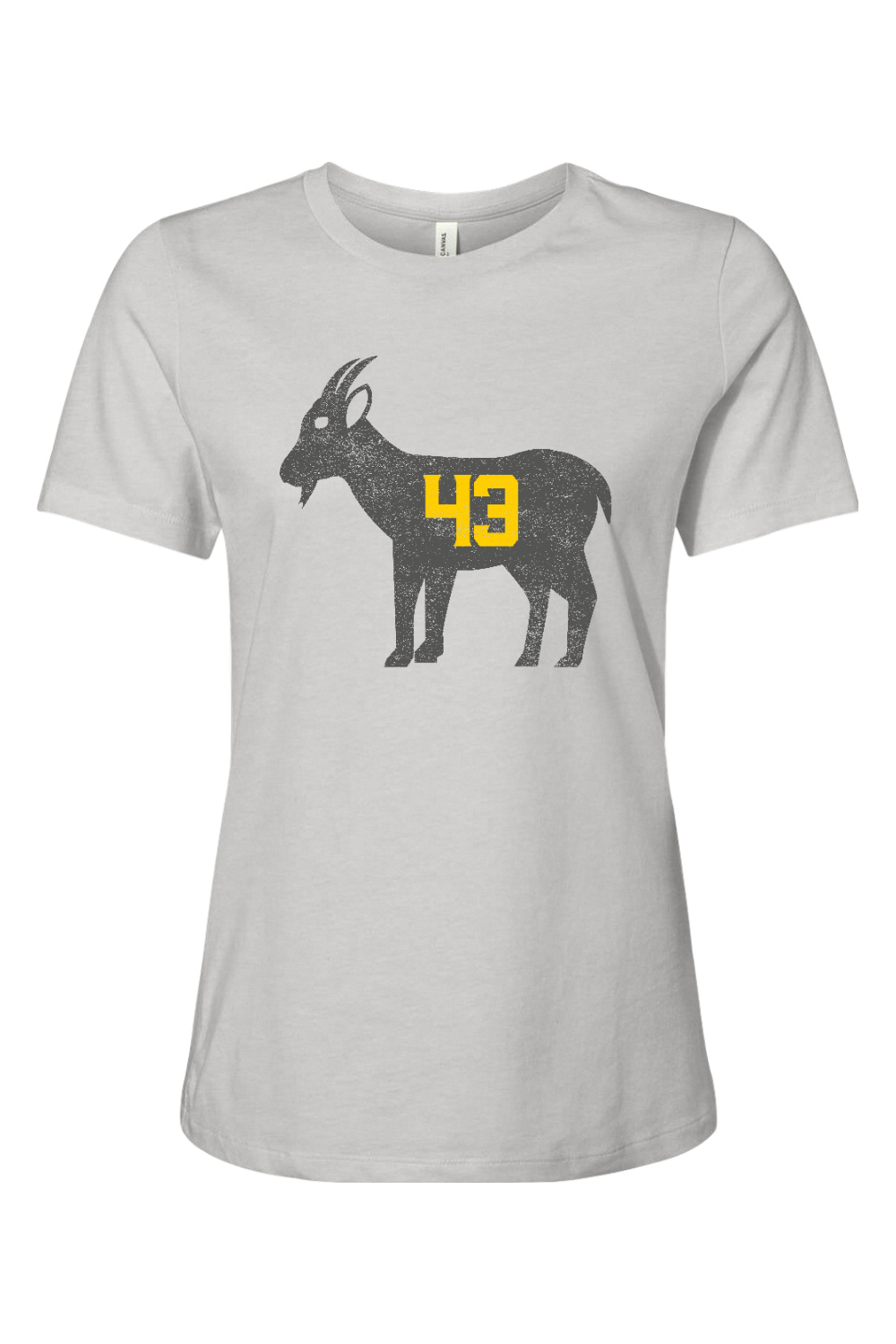 The GOAT - 43 - Ladies Tee - Yinzylvania