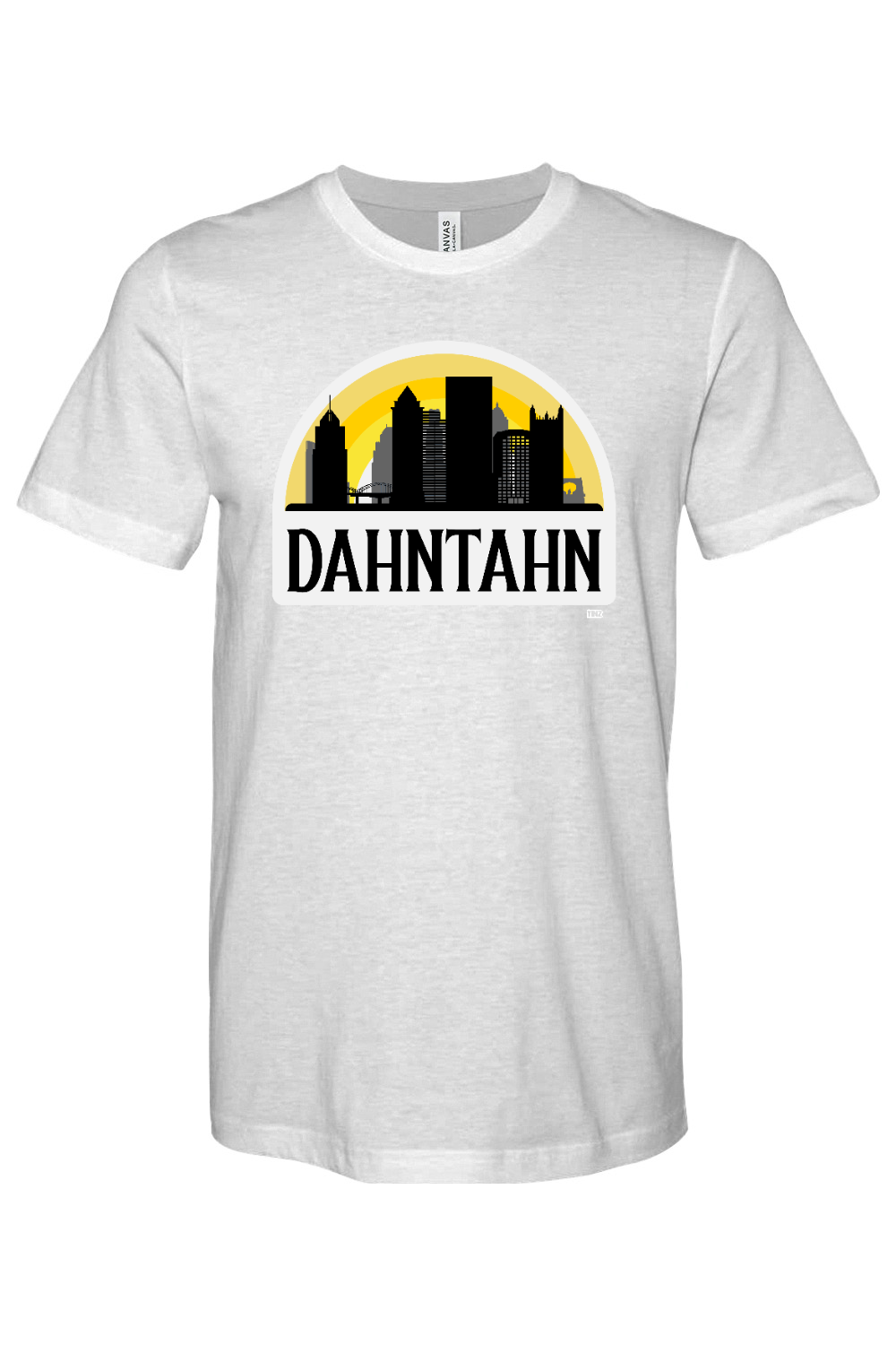 Dahntahn - Bella + Canvas Heathered Jersey Tee - Yinzylvania