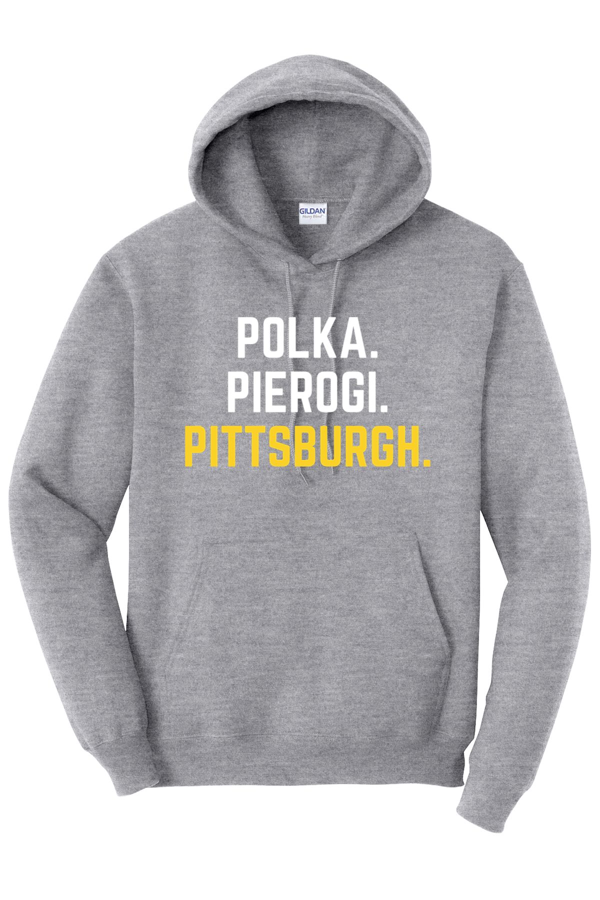 Polka. Pierogi. Pittsburgh. - Hoodie - Yinzylvania