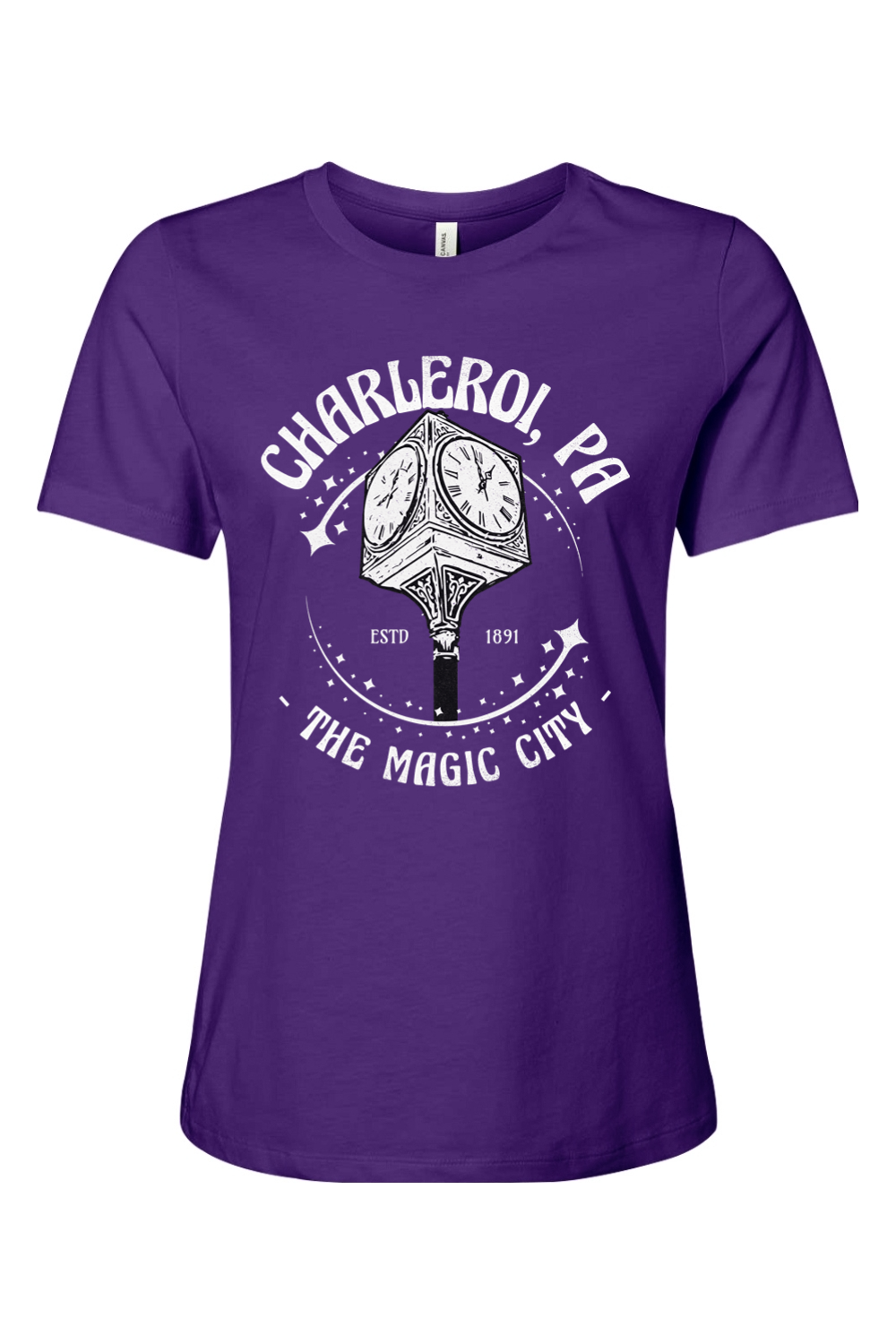 Charleroi, PA - the Magic City - Ladies Tee - Yinzylvania