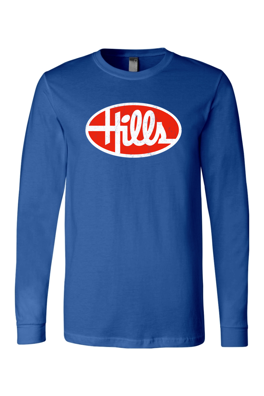Hills Retro Logo - Long Sleeve Tee - Yinzylvania