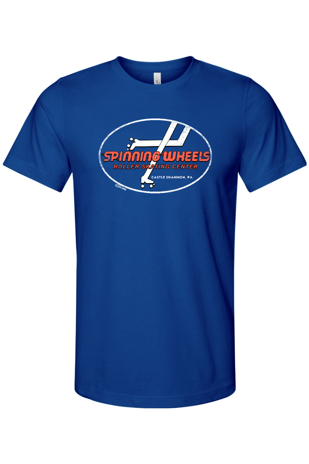 Spinning Wheels - Bella + Canvas Jersey Tee - Yinzylvania