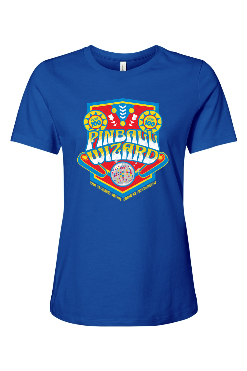 Pinball Wizard - Cheswick, PA - Ladies Tee - Yinzylvania