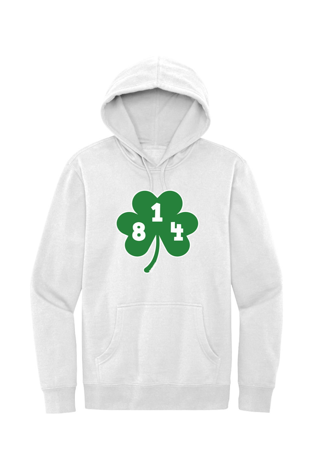 814 Shamrock - Fleece Hoodie - Yinzylvania